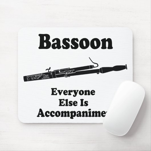 Basson Geschenk Mousepad (Mit Mouse)