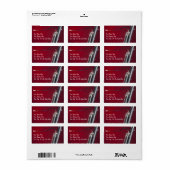 Bassoon Address Labels Adressaufkleber (Vorne)