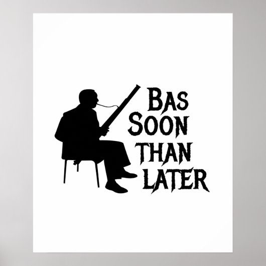Bassoon als Spater Bassoon Pub Poster (Vorne)