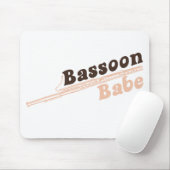 Bassoon Babe Mousepad (Mit Mouse)