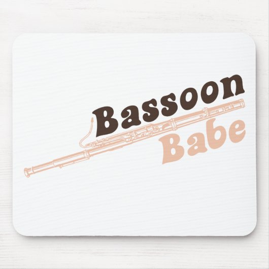 Bassoon Babe Mousepad (Vorne)