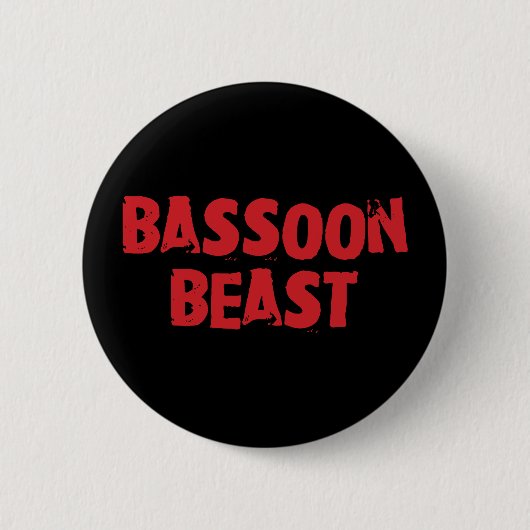 Bassoon Beast Button (Vorderseite)