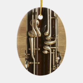 Bassoon befestigt Verzierungs-Anhänger Keramikornament