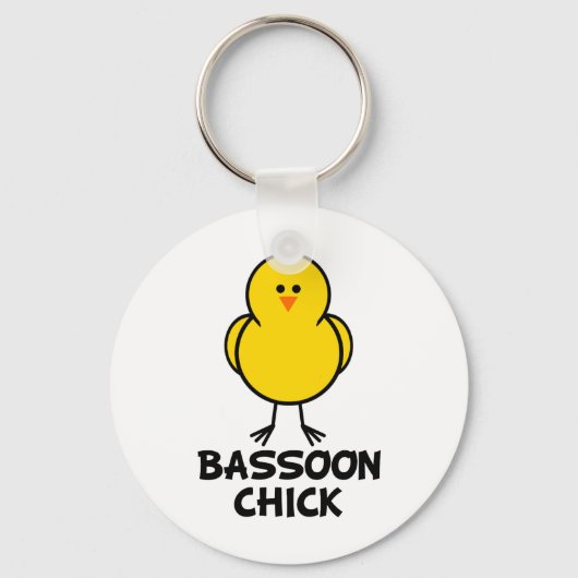 Bassoon Chick Schlüsselanhänger (Vorderseite)