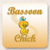 Bassoon Chick Untersetzer (Vorderseite)