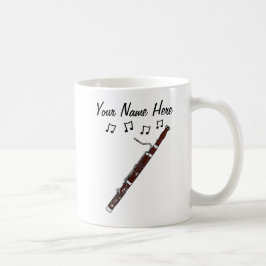 Bassoon Custom Tasse Bassoonist Musician Gift