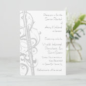 Bassoon Erwägung Einladung (Stehend Vorderseite)