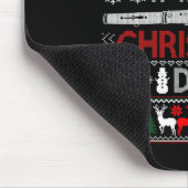Bassoon Es wird Weihnachtsgeschenk Uganda Weihnach Mousepad (Ecke)