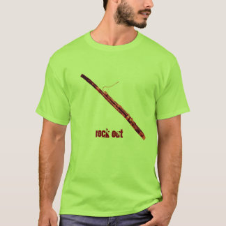 Bassoon-Felsen-heraus T-Shirt