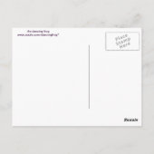 Bassoon Frog Postkarte (Rückseite)