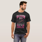Bassoon Girl Wie ein normales Mädchen nur viel coo T-Shirt (Vorne ganz)