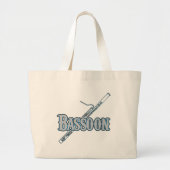 Bassoon Jumbo Stoffbeutel (Vorne)