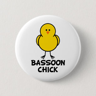 Bassoon-Küken Button