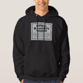 Bassoon-Lizenz Hoodie