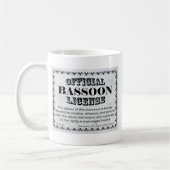 Bassoon-Lizenz Kaffeetasse (Links)