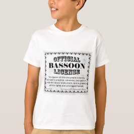 Bassoon-Lizenz T-Shirt