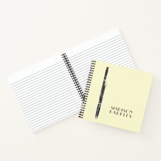 Bassoon Music Teacher Notizblock (Innenseite)