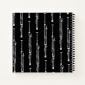 Bassoon Music Teacher Notizblock (Rückseite)