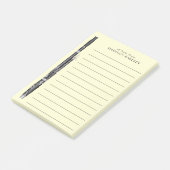 Bassoon Musician Music Teacher Woodwind Post-it Klebezettel (angewinkelt)