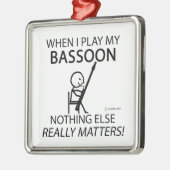 Bassoon Nichts ist wichtig Ornament Aus Metall (Links)