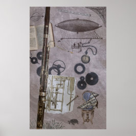 Bassoon or Spater Steampunk Karneval Poster
