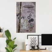 Bassoon or Spater Steampunk Karneval Poster (Heimbüro)