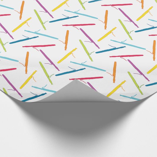Bassoon-Packpapier Geschenkpapier (Ecke)
