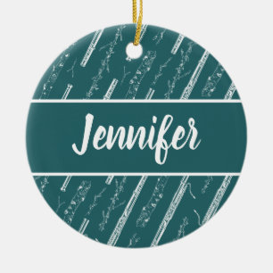 Bassoon Player Music Gift Custom Personalisiert Bl Keramik Ornament