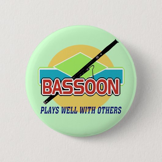 Bassoon Plays Button (Vorderseite)