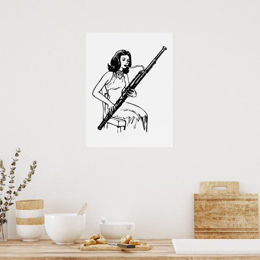 Bassoon Poster (Küche)