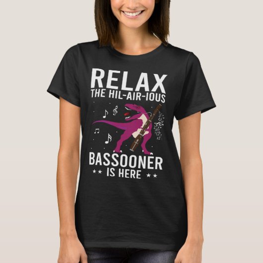Bassoon Reed for Bassoonist and Bassoon Orchestra T-Shirt (Vorderseite)
