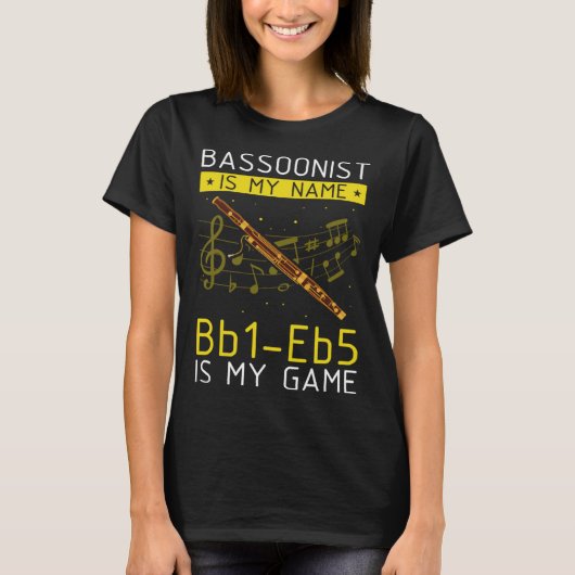 Bassoon Reed for Bassoonist and Bassoon Orchestra T-Shirt (Vorderseite)