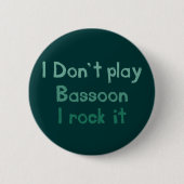 Bassoon Rock It Button (Vorderseite)