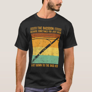 Bassoon Sie einfach auf Bass ICS Bass T-Shirt