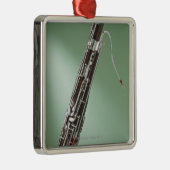 Bassoon Silbernes Ornament (Rechts)