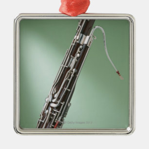 Bassoon Silbernes Ornament