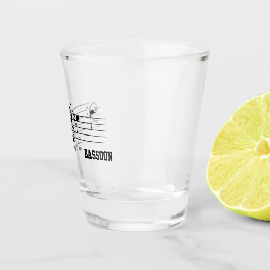 Bassoon Spielbereich Schnapsglas (Rechts)