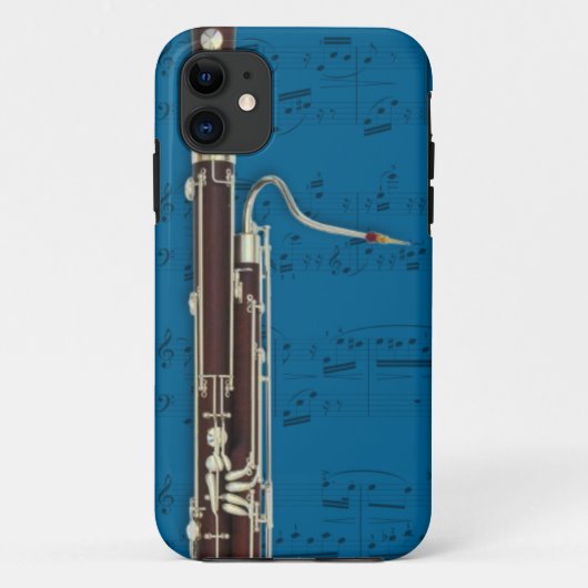 Bassoon- u. Musiktelefonkasten. Auswahlfarbe Case-Mate iPhone Hülle (Rückseite)
