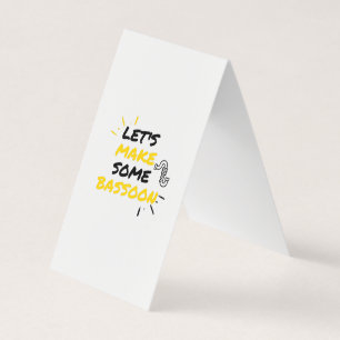 Bassoon Visitenkarten