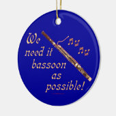 Bassoon, wie möglich keramikornament (Links)