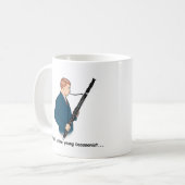 Bassoon Wuss Kaffeetasse (Vorderseite Links)