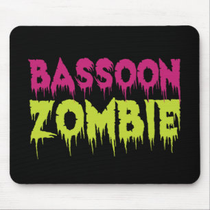 Bassoon Zombie Mousepad