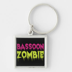 Bassoon Zombie Schlüsselanhänger