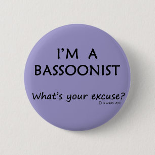 Bassoonist Entschuldigung Button