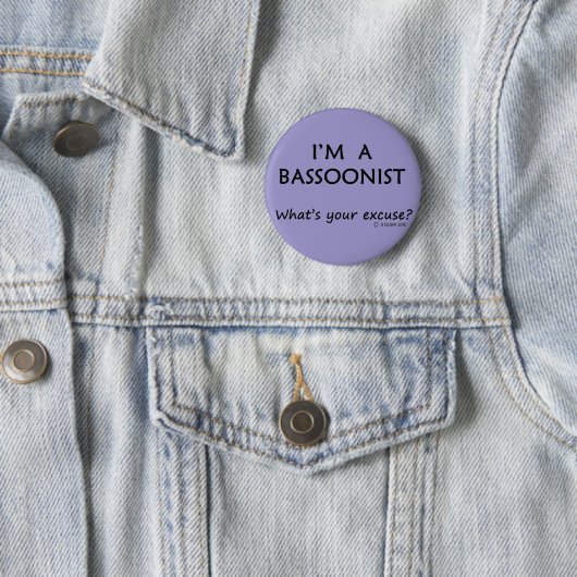 Bassoonist Entschuldigung Button (Beispiel)