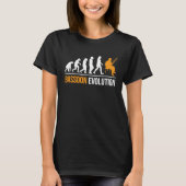 Bassoonist Evolution if Bassoon T-Shirt (Vorderseite)