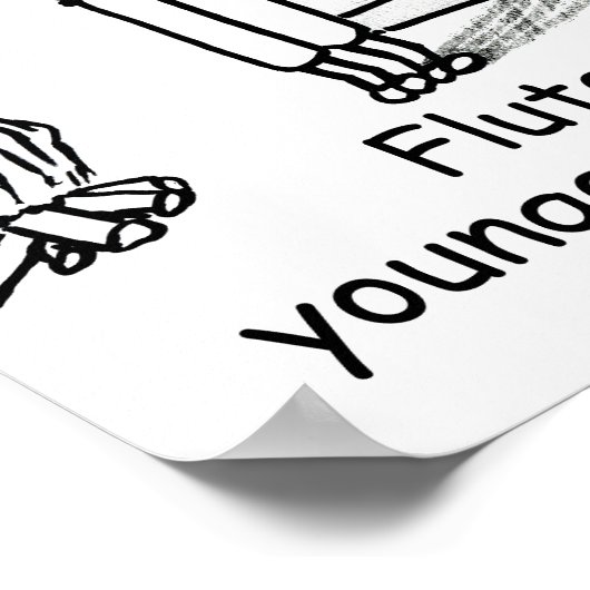 Bassoonsquatch Poster (Ecke)