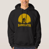 Bassquatch Bigfoot Sasquatch Fischen Hoodie (Vorderseite)