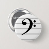Bassschlüssel Button (Vorne & Hinten)
