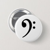 Bassschlüssel Button (Vorne & Hinten)
